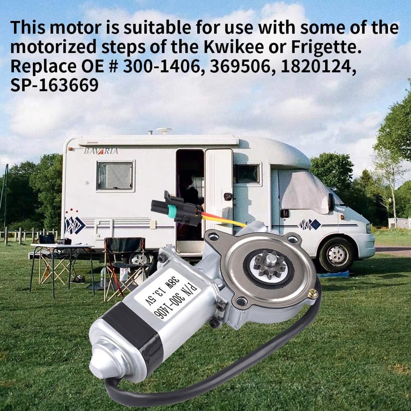 CNRAQR 300-1406 RV Step Motor Compatible 1820124 369506 SP-163669 SP-1636669 Motor for Kwikee、Lippert - Image 2